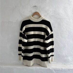 Zara oversized striped sweater